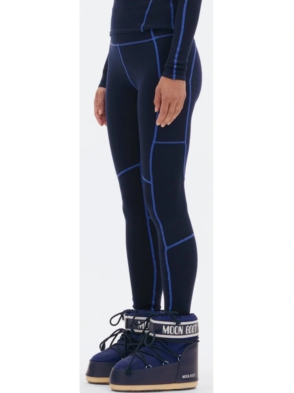 NWT Halfdays Women's Hallie Merino Leggings. Size Medium. - Picture 5 of 10